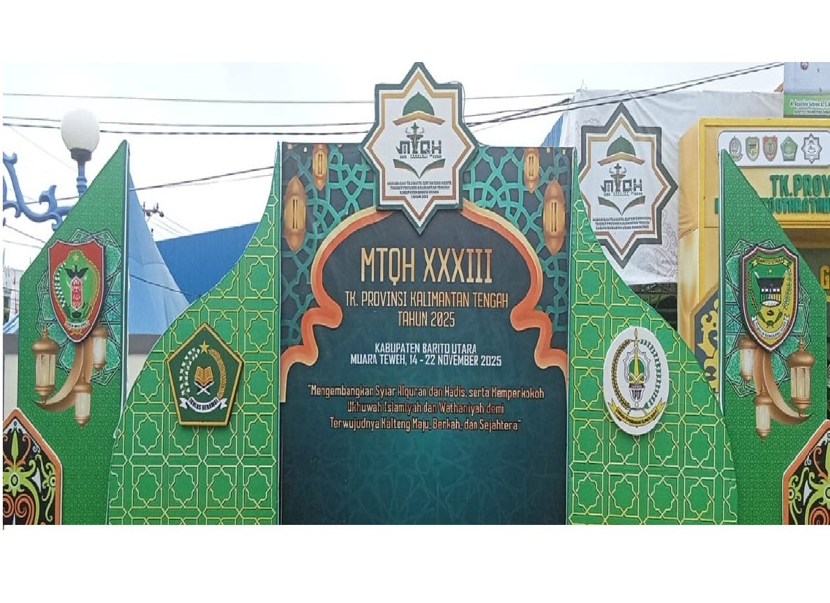 Selamat dan Sukses  MTQH Prov. Kalteng